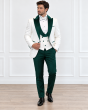 Statement Men's Outlet 3 Piece Fashion Tuxedo - Bold Accents