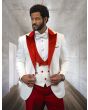 Statement Men's 3 Piece Fashion Tuxedo - Bold Accents