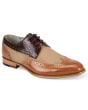 Giovanni Men's Fashion Dress Shoe - Tricolor Tweed/Leather