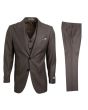 Stacy Adams Men's 3 Piece Executive Slim Suit - Bold Color