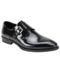 Giovanni Men's Leather Dress Shoe - Sleek Leather Buckle