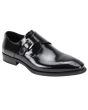 Giovanni Men's Outlet Leather Dress Shoe - Sleek Leather Buckle