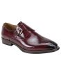 Giovanni Men's Leather Dress Shoe - Sleek Leather Buckle