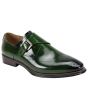 Giovanni Men's Outlet Leather Dress Shoe - Sleek Leather Buckle