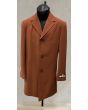 Carmel Zhao Men's 3/4 Length Top Coat - Single Breasted