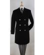 John Knight Men's 3/4 Length Top Coat - Double Breasted