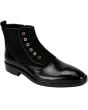 Giovanni Men's Leather Dress Boot - Wool Felt Accent