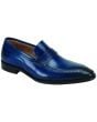 Giovanni Men's Leather Dress Shoe - Lined Perforations
