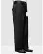 Zacchi Men's Wide Leg Outlet Pants - Classic Pleated Style
