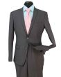 Loriano Men's 2pc Slim Fit Executive Outlet Suit - Modern Style