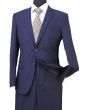 Loriano Men's Outlet 2pc Ultra Slim Fit Executive Suit - Modern Elegance