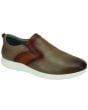 Giovanni Men's Leather Athleisure Shoe - Slip On Style