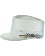 Bruno Capelo Men's Legionnaire Fashion Straw Hat - Panama Style