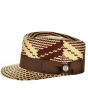 Bruno Capelo Men's Fashion Straw Hat - Patterned Collection