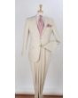Apollo King Men's 2pc Executive Outlet Suit - 100% Linen
