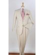 Apollo King Men's 2pc Executive Outlet Suit - 100% Linen