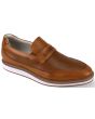 Giovanni Men's Leather Slip On Shoe - Two Tone