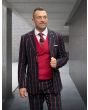 Statement Men's Outlet 100% Wool 3 Piece Suit - Bold Windowpane