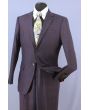 Loriano Men's 2 Piece Wool Blend Executive Suit - Checker