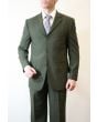 Royal Diamond Men's Outlet 2 Piece Poplin Clearance Suit - Solid