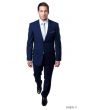 Tazio Men's 2 Piece Slim Fit Executive Suit - Bold Colors