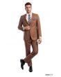 Tazio Men's 2 Piece Slim Fit Executive Suit - Bold Colors