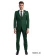 Tazio Men's 2 Piece Slim Fit Executive Suit - Bold Colors