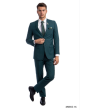 Tazio Men's 2 Piece Outlet Slim Fit Suit - 2 Button Jacket