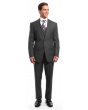 Tazio Men's 3 Piece Executive Pinstripe Outlet Suit - 6 Button Vest