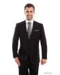 Tazio Men's 2 Piece Executive Suit - Solid / Herringbone