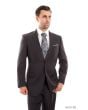 Tazio Men's 2 Piece Executive Suit - Solid / Herringbone