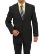 Tazio Men's 2 Piece Tailored Fit Outlet Suit - Side Vents