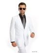 Tazio Men's 2 Piece Tailored Fit Suit - Side Vents