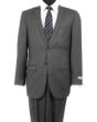 Demantie Men's 2 Piece Standard Fit Suit - Side Vents