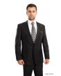 Tazio Men's Outlet 2 Piece Slim Fit Suit - Classic Solid Colors