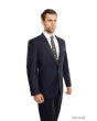 Tazio Men's Outlet 2 Piece Slim Fit Suit - Classic Solid Colors