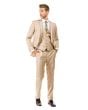 Tazio Men's Outlet 3 Piece Slim Fit Executive Suit - Classy Business
