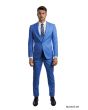 CCO Men's Outlet 3 Piece Ultra Slim Fit Executive Suit - Classy Business