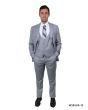 CCO Men's Outlet 3 Piece Ultra Slim Fit Executive Suit - Classy Business