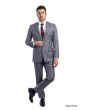 Tazio Men's 2 Piece Discount Slim Fit Suit - Solid Colors