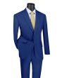 Vinci Men's Outlet 2 Piece Modern Fit Executive Suit - Pure Solid