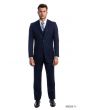 CCO Men's 3 Piece Solid Executive Outlet Suit - Flat Front Pants