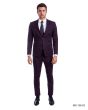 Sean Alexander Men's 3 Piece Skinny Fit Suit - U Vest