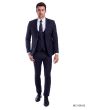 Sean Alexander Men's 3 Piece Skinny Fit Suit - U Vest