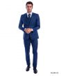 Tazio Men's 3 Piece Executive Suit - Bold Colors