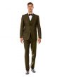 CCO Men's Outlet 3 Piece Executive Suit - Tweed Look