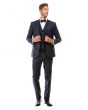 Sean Alexander Men's Outlet 3 Piece Executive Suit - Tweed Look