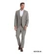 Tazio Men's 3 Piece Skinny Fit Suit - Solid Textured