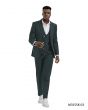 Tazio Men's 3 Piece Skinny Fit Suit - Bold Colors