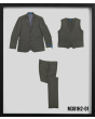 CCO Men's Outlet 3 Piece Hybrid Fit Suit - 2 Button